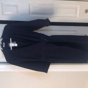 Navy Blue wrap dress-NY & Company